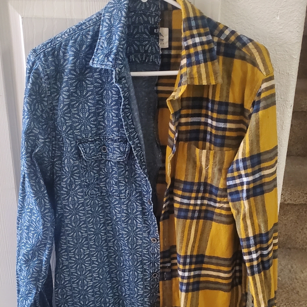 Upcycled flannel